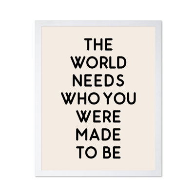 «Who You Were Made To Be No1»