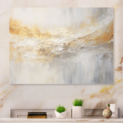 «Abstract Music Note Silver Grace I» sur