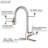 SOUEEUM Pull Down Kitchen Faucet-64941316