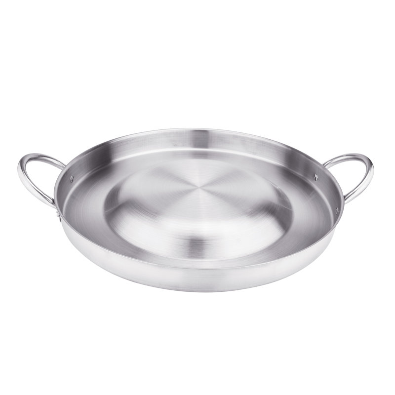 Wok en acier inoxydable 21,25 po ARC