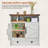 Wall-Mounted Storage with Farmhouse Style for Bathroom, Kitchen, Laundry & Entryway-615808124