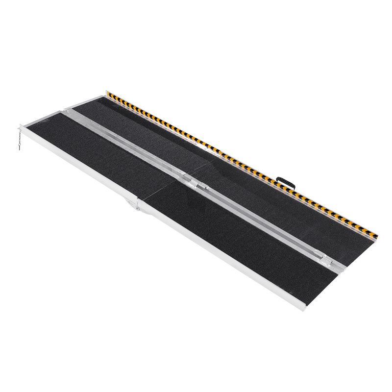 VEVOR Aluminum Foldable 3.15'' L Threshold Ramp, 15.08" H x 42.72" W x 9.25" D