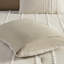 Édredon double / grand en coton teint en coton - taupe doux et rayures blanches-122455617-122455619