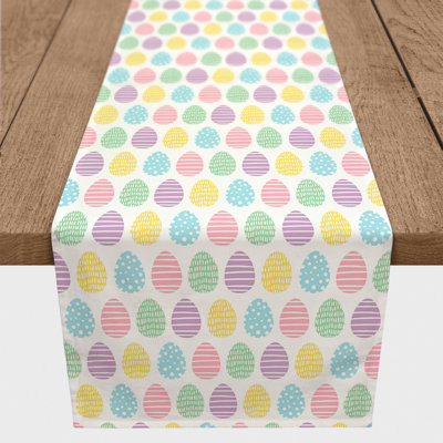 Cyenna Rectangle Easter Polyester Table Runner