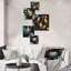 Tauryn - ensemble d'art mural floral de 5
