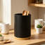 Porte-ustensiles rotatifs à 360° en bambou pour comptoir, grand pot de rangement en bois naturel pour spatules et autres ustensiles de cuisine.