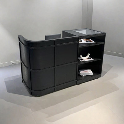 Clothing store centre island display cabinet