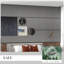 Panneaux insonorisants 24 po X - Faux bois gris 3D pour un mur de cuisine élégant et absorbant, idéal pour la maison et le bureau