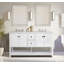 Meuble-lavabo double 64 po avec lumières DEL activées par le mouvement Akaysha -1734455713