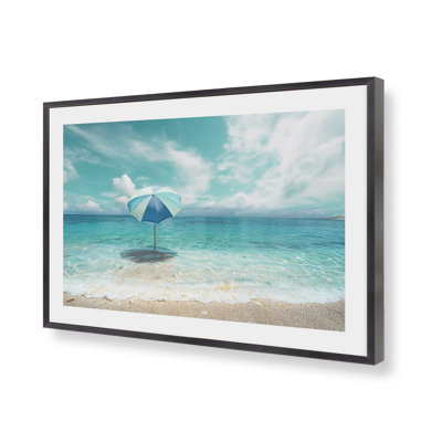 Solitude in Aqua Art Print