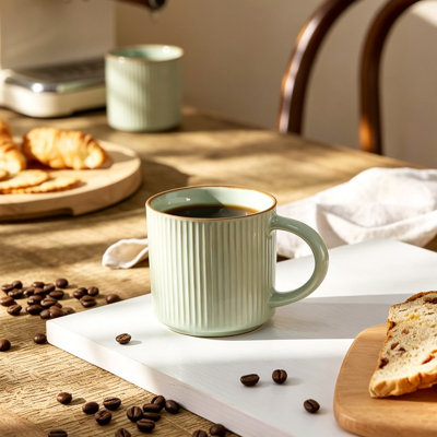 12 Oz Coffee Mugs, Set Of 4