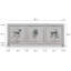 Tropea 86.6'' W Solid Wood Sideboard