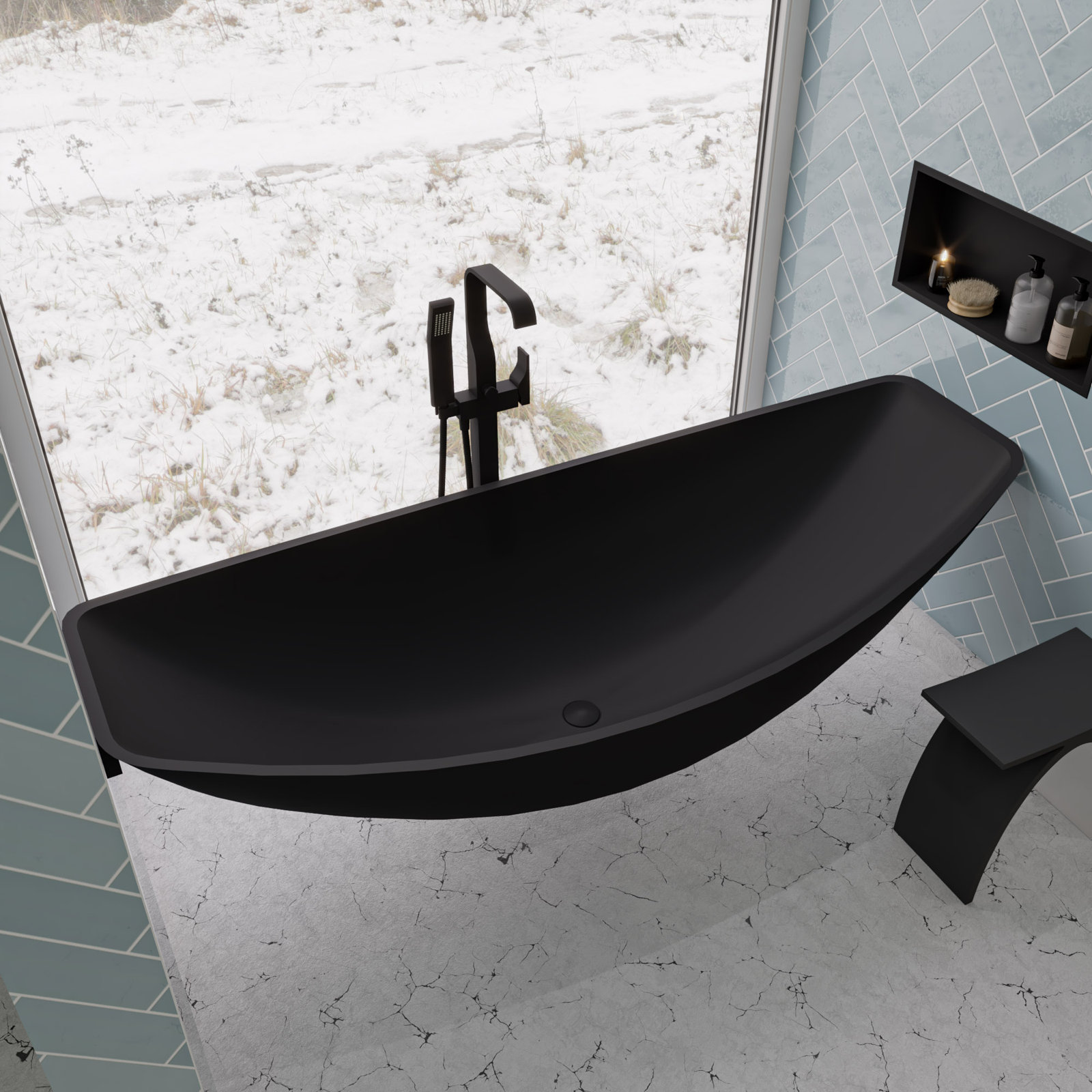 78.75'' Soaking Bathtub
