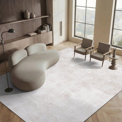 Tapis abstrait Jhayden Performance