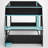 Full Size Gaming Bunk Bed, Side-Mounted RGB Desk with USB Ports, Floor Bunk Design, Esports-Inspired, Teen Bedroom-800859960