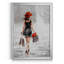 City City I par J Paul - Reproduction d'art sur toile encadrée-34507732-34507731