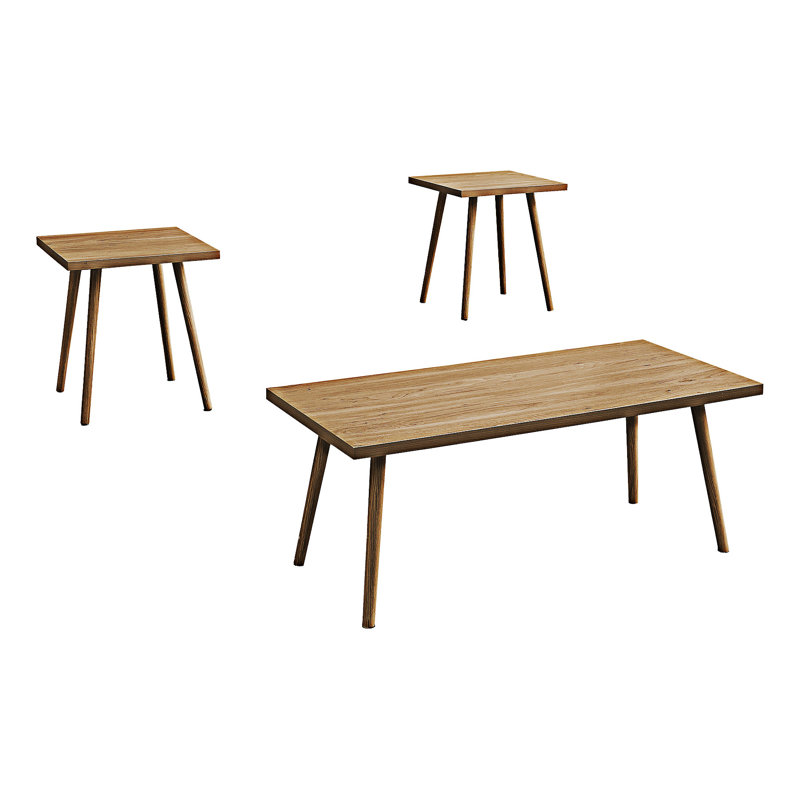 Ensemble de tables basses, Brun