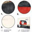 Ensemble de salon rustique rouge et noir II-107194517-107194516