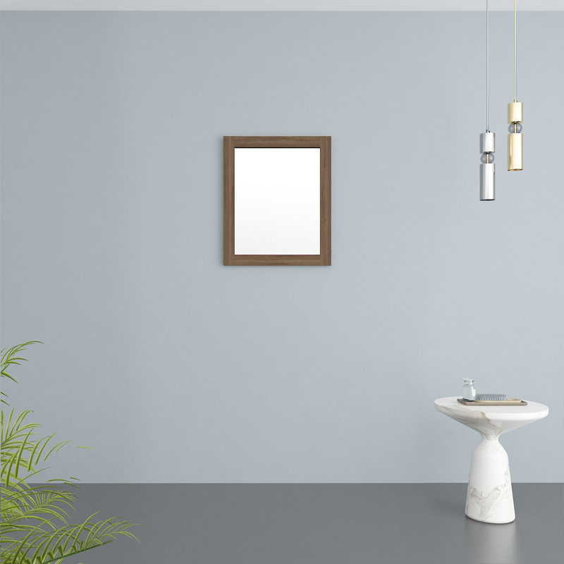 Miroir Gemma 48, Chêne givré, 28,37 po x 23,62 po