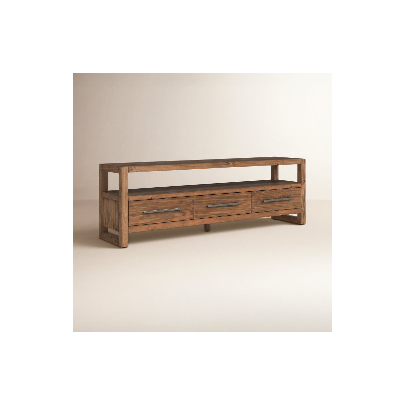 Modica 66.5'' Media Console, Honey Brown