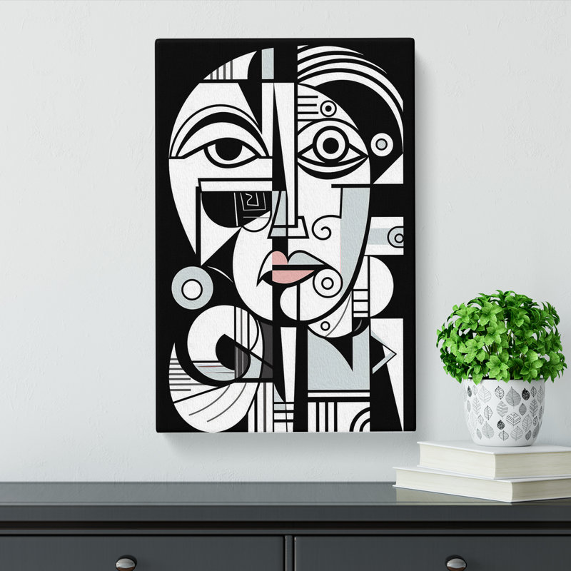 Pablo Picasso Line - Wrapped Canvas, 76cm H x 50cm W x 3cm D