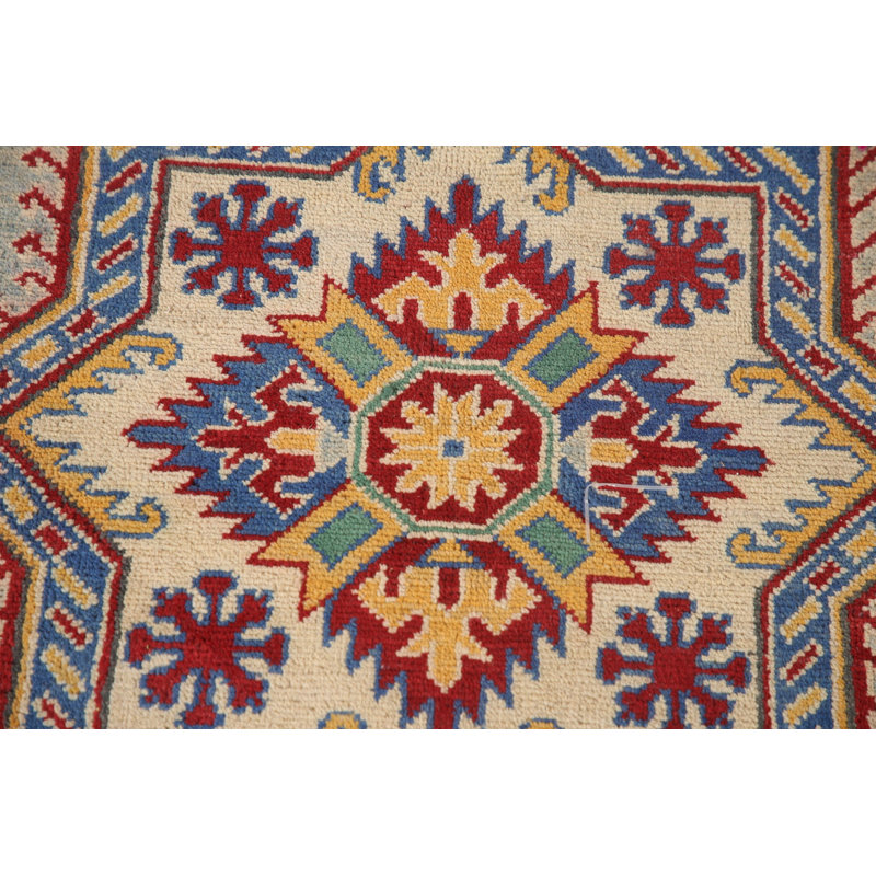 Tapis oriental géométrique Kazak 10 x 16
