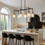 Lustre pour îlot de cuisine Modern Farmhouse