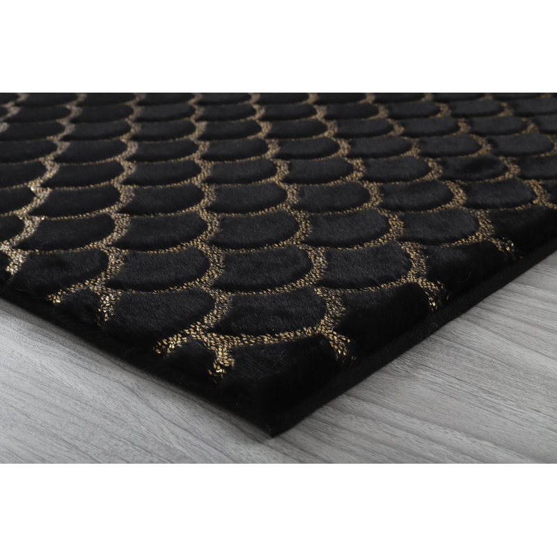 Tapis en fausse fourrure douce Lista, Rectangle 8 pi x 11 pi