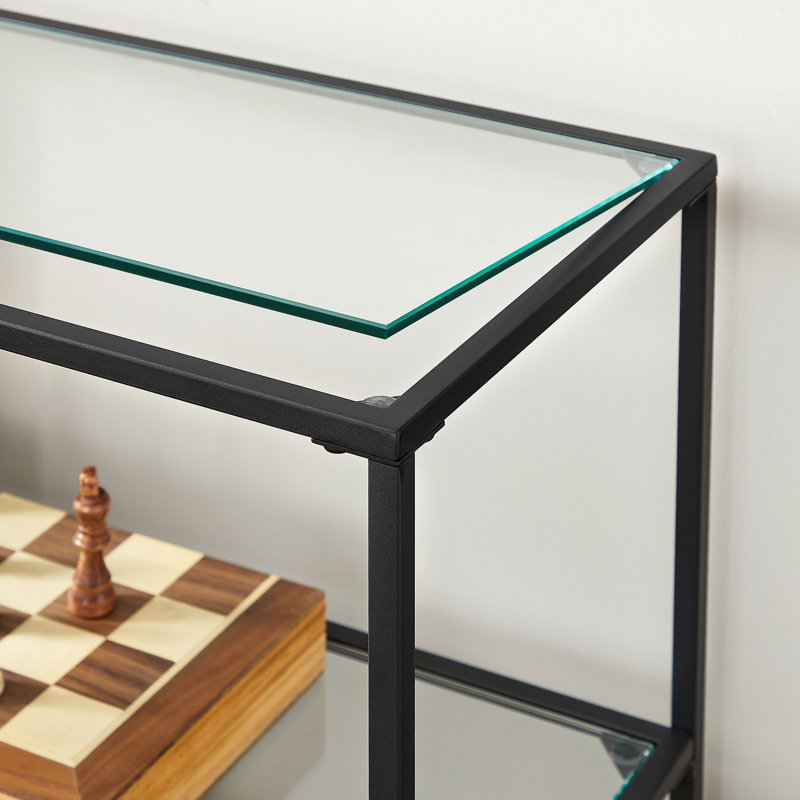 Kylie 100cm Console Table, Black