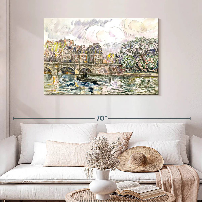 Sirci Paris La Place Dauphine, H 30 po x l 45 po