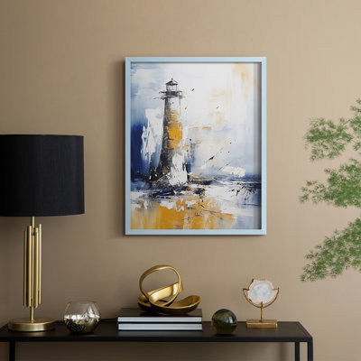NAUTICAL Series, impression encadrée - bois massif