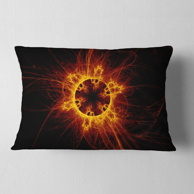 Abstract Reversible Throw Pillow