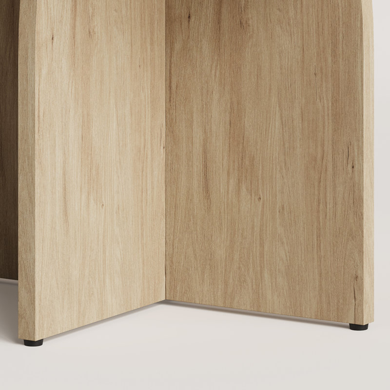 Table de salle à manger 43,3 pouces, 43.3, Nordic Cloud Oak, Nordic Cloud Oak