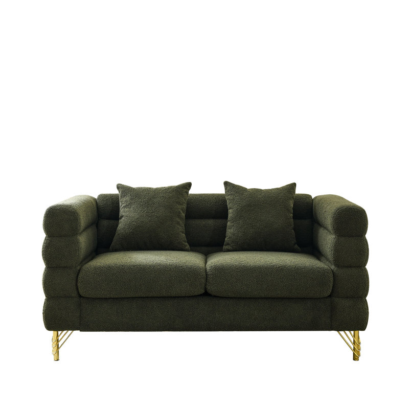 Canapé modulaire 60 pouces pour 2 personnes