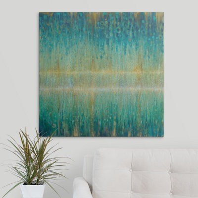 « rain astract i », reproduction d’impression sur danhui nai