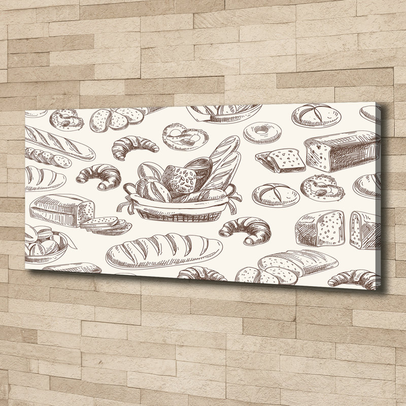 Bread - Wrapped Canvas Print