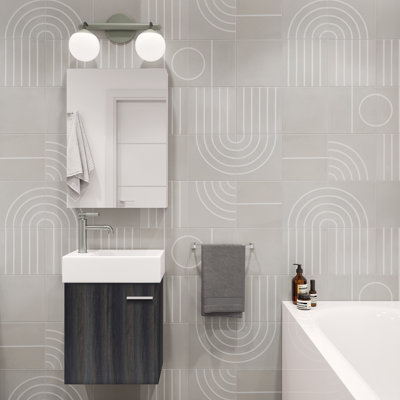 Meuble-lavabo mural 18 po Colmer