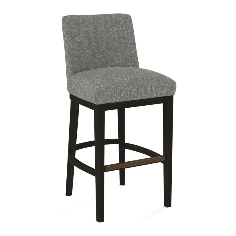 Upholstered Stool, Espresso, 61606-88