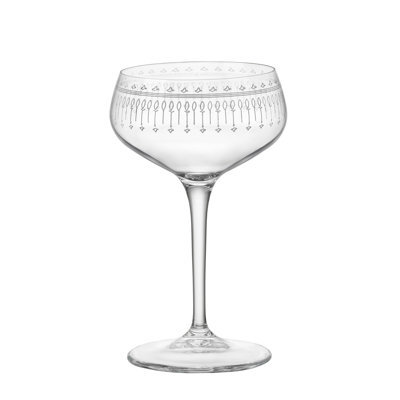 Bormioli Rocco Novecento, 6 pièces, 8,5 oz Ensemble de verres en verre