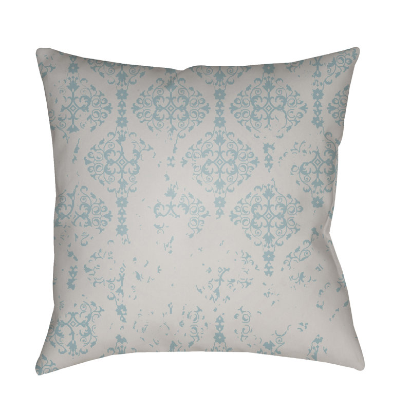  Indoor/Outdoor Throw Pillow, Light Gray