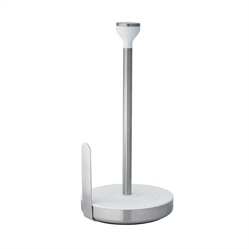 Freestanding Paper Towel Holder, White