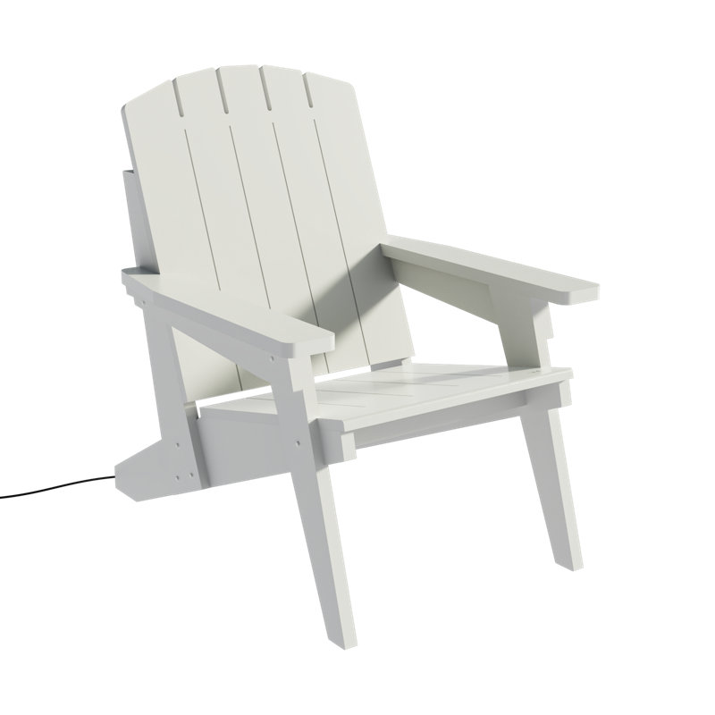 Chaise Adirondack Summit, Blanc