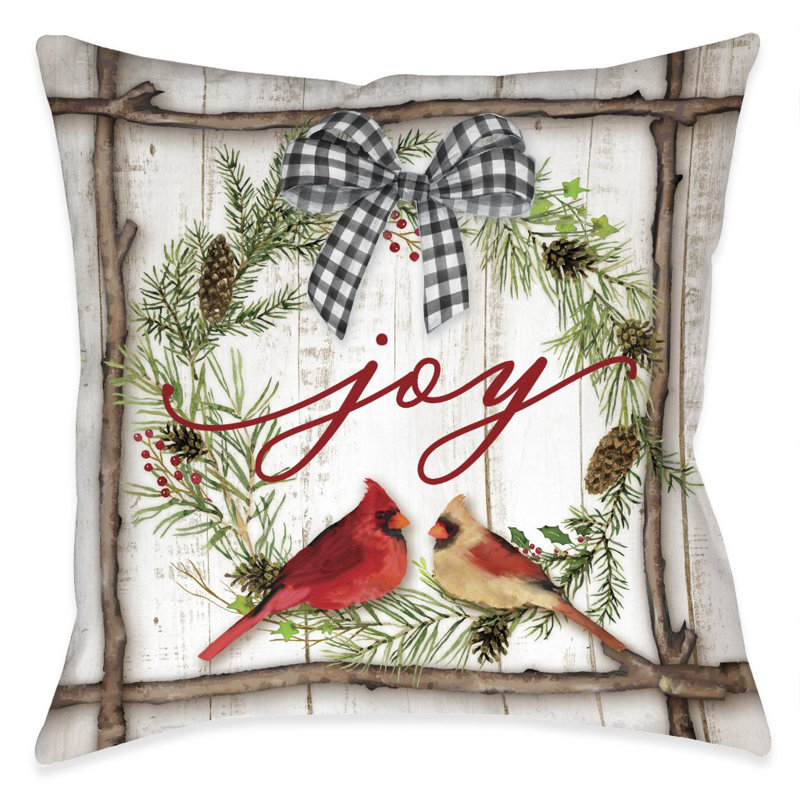 Joyful Throw Pillow