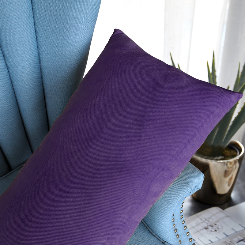 Rectangular Pillow Cover, Chinese Violet