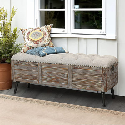 Beuna Upholstered Storage Bench