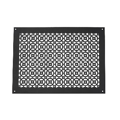 Ouverture de conduit AIR RETOUR | Couvercle de conduit lourd en aluminium coulé | Thermolaqué