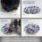 Thirstystone Blue Fish Single Absorbent Stone Car Coaster