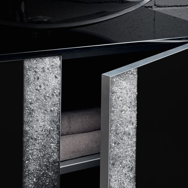 Princess 66'' W Vanity, Black