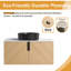 Ensemble de meuble-lavabo simple 36 po avec lavabo en céramique Haldor, ensemble de meuble-lavabo 36 po-298715427-289879243