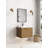 Maxbano Floating 24" Bathroom Vanity With Single White Sink